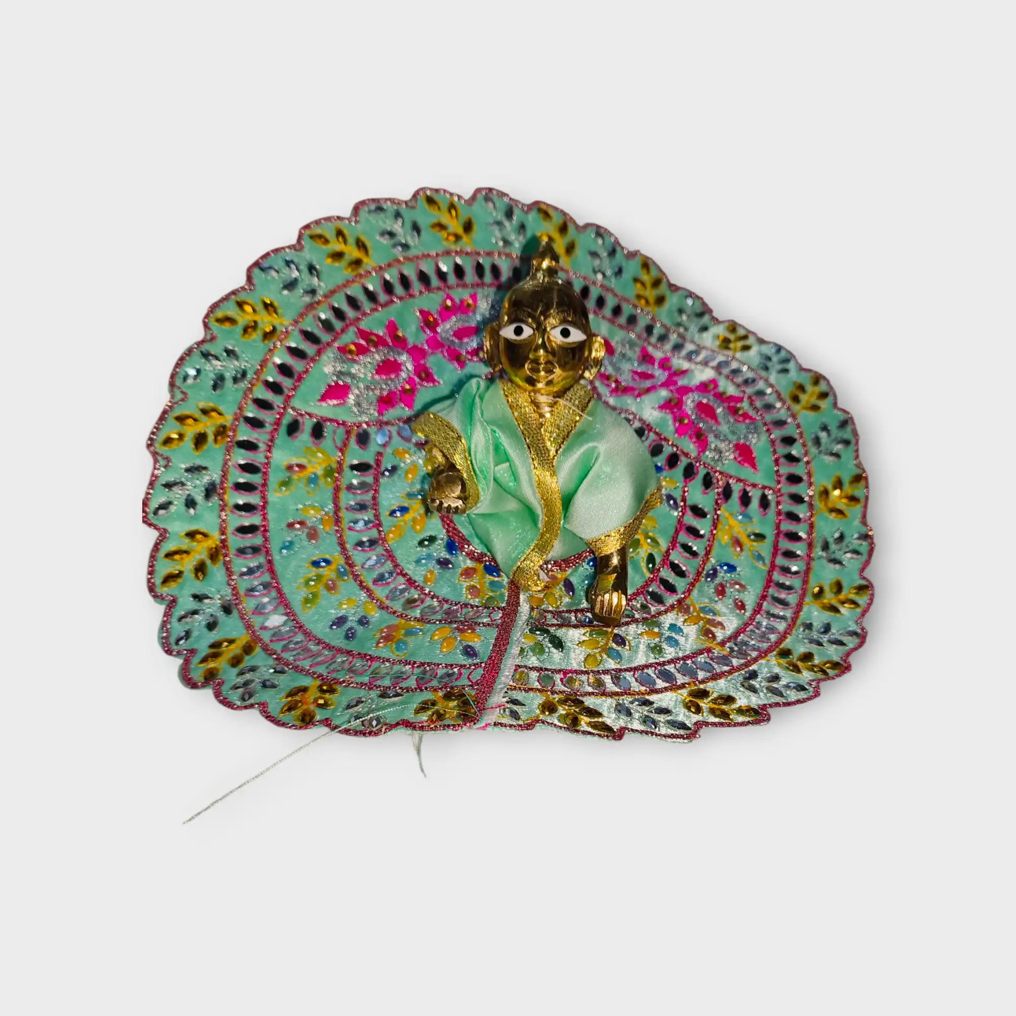 krishna dress online - Stunning Heavy Work Laddu Gopal Poshak Size 4 for Janmashtami.